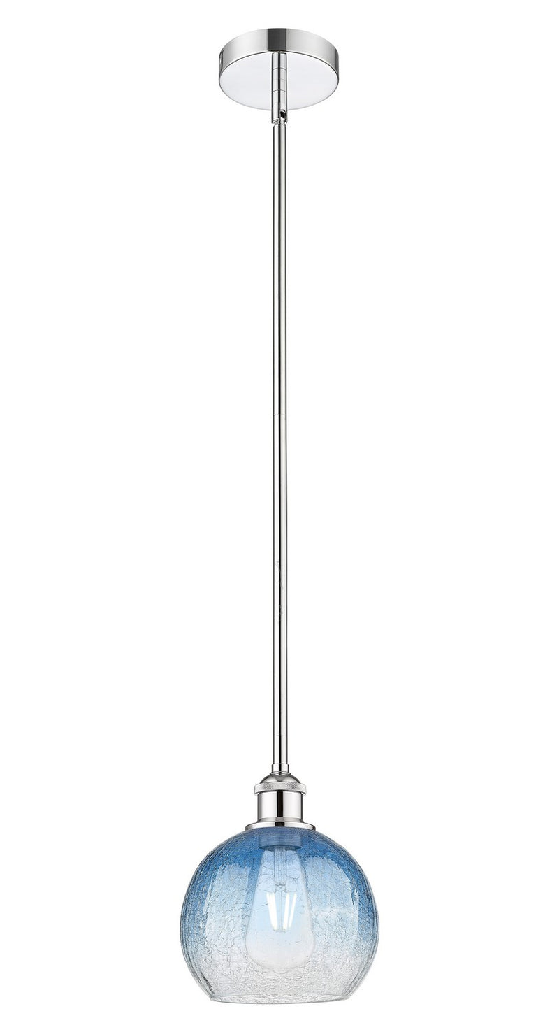 Innovations 616-1S-PC-G483-8SB One Light Mini Pendant, Polished Chrome