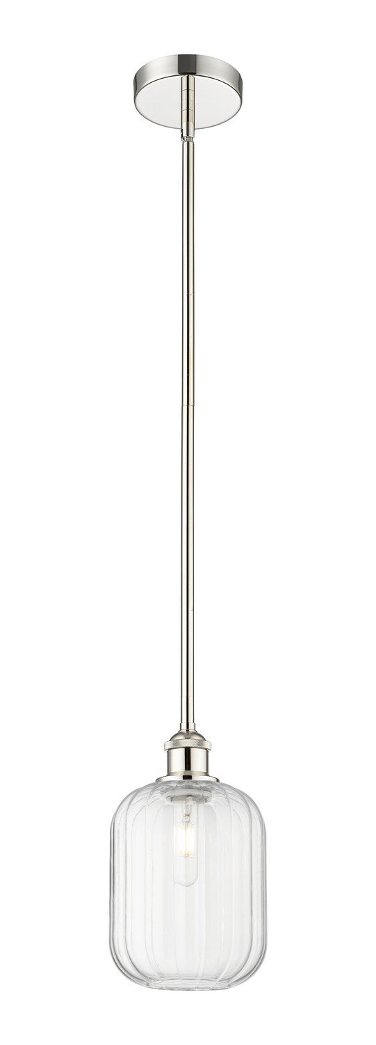 Innovations 616-1S-PN-G460-7CL One Light Mini Pendant, Polished Nickel
