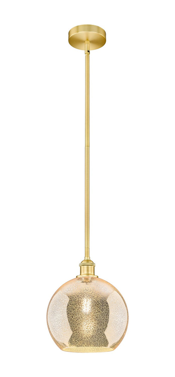 【新品・未使用品】1/f SPACE igt用 BRASS BOARD S Innovations 616-1S-SG-G128-10 One Light Mini Pendant, Satin Gold