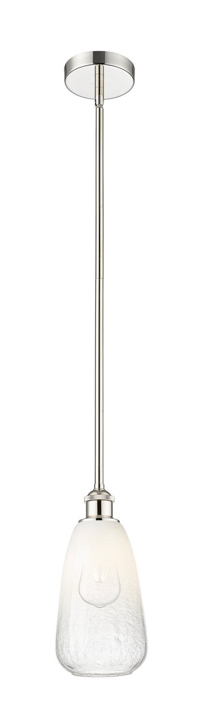 Innovations 616-1S-PN-G480-6OP One Light Mini Pendant, Polished Nickel