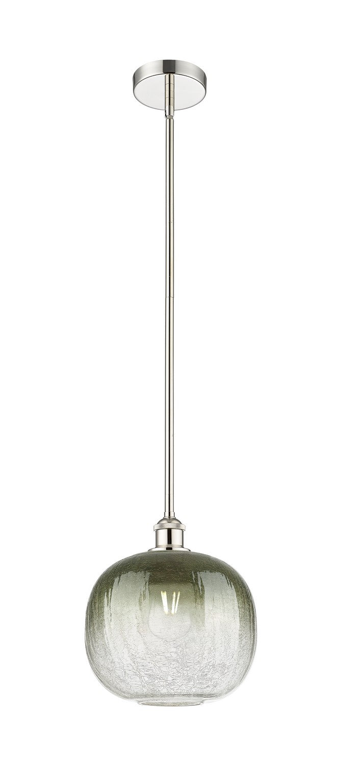 Innovations 616-1S-PN-G481-10SL One Light Mini Pendant, Polished Nickel