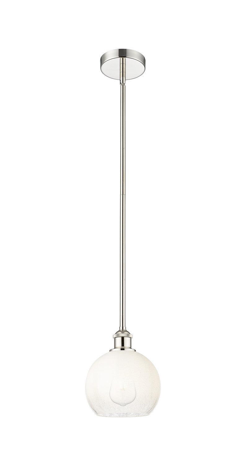 Innovations 616-1S-PN-G483-8OP One Light Mini Pendant, Polished Nickel