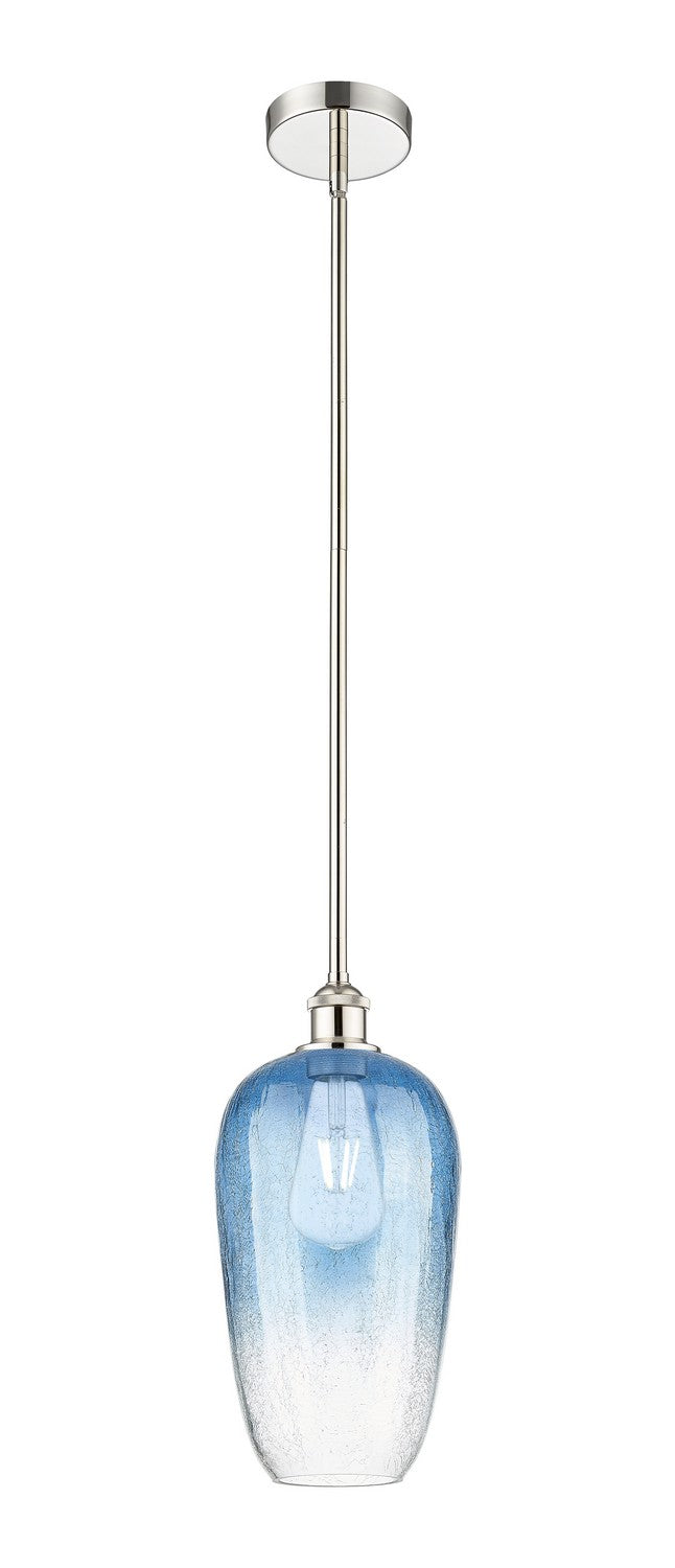 Innovations 616-1S-PN-G484-7SB One Light Mini Pendant, Polished Nickel