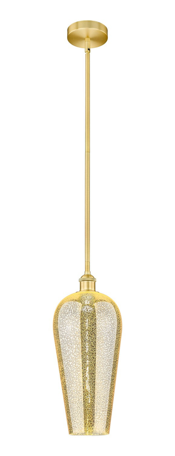Innovations 616-1S-SG-G456-8ME One Light Mini Pendant, Satin Gold