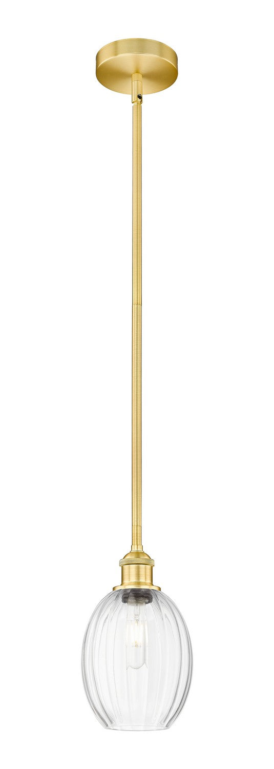 Innovations 616-1S-SG-G459-6CL One Light Mini Pendant, Satin Gold
