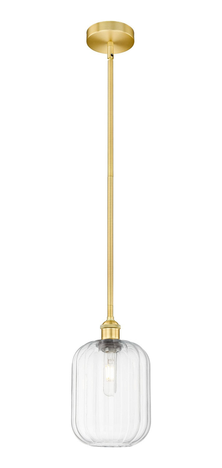 Innovations 616-1S-SG-G460-7CL One Light Mini Pendant, Satin Gold