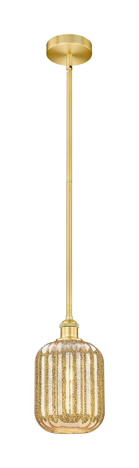 Innovations 616-1S-SG-G460-7ME One Light Mini Pendant, Satin Gold
