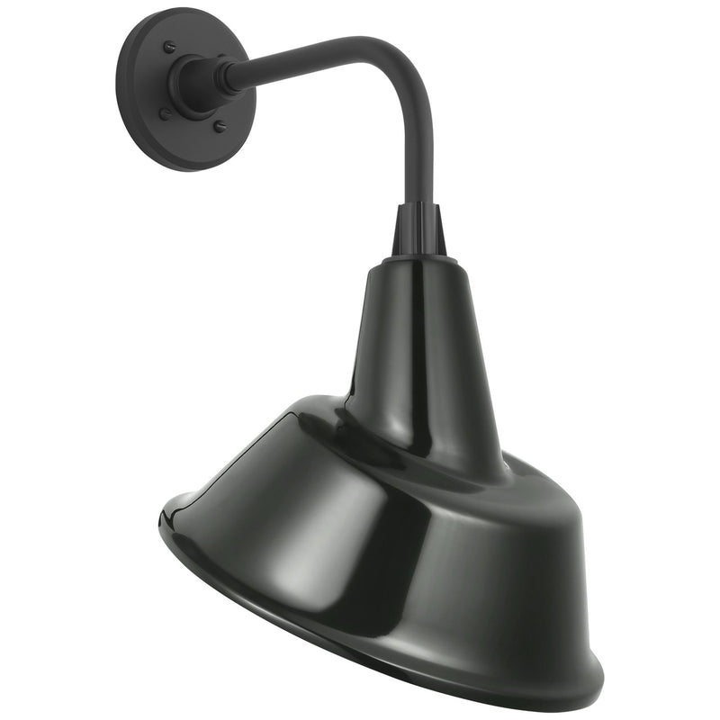 Visual Comfort Signature TOB 2808MBK/S3-G LED Barn Light, Matte Black