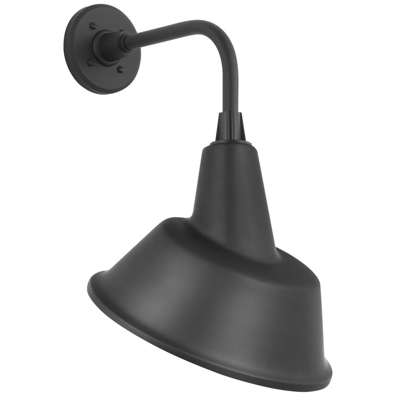 Visual Comfort Signature TOB 2808MBK/S3-MBK LED Barn Light, Matte Black