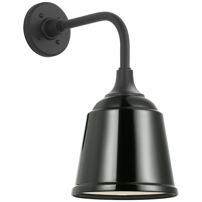 Visual Comfort Signature TOB 2808MBK/S5-G LED Barn Light, Matte Black