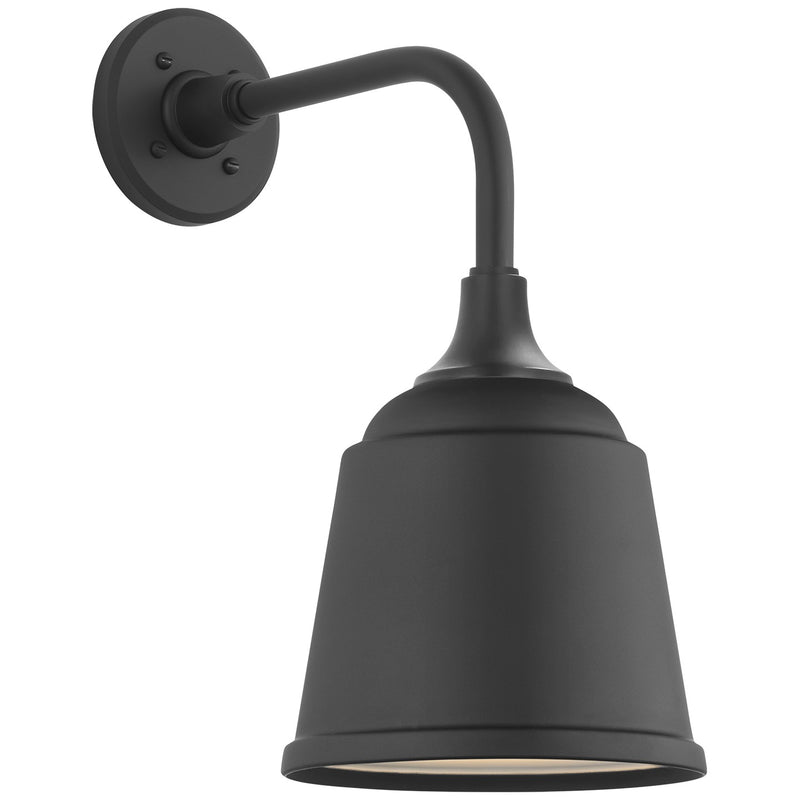 Visual Comfort Signature TOB 2808MBK/S5-MBK LED Barn Light, Matte Black