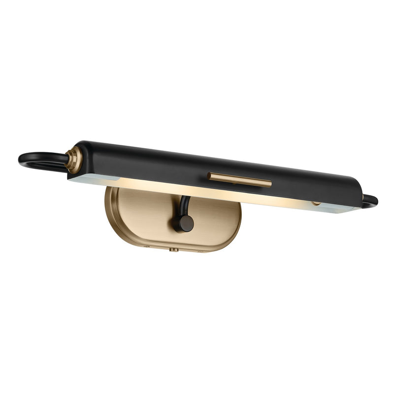 Kichler 52818BK LED Picture Light, Black
