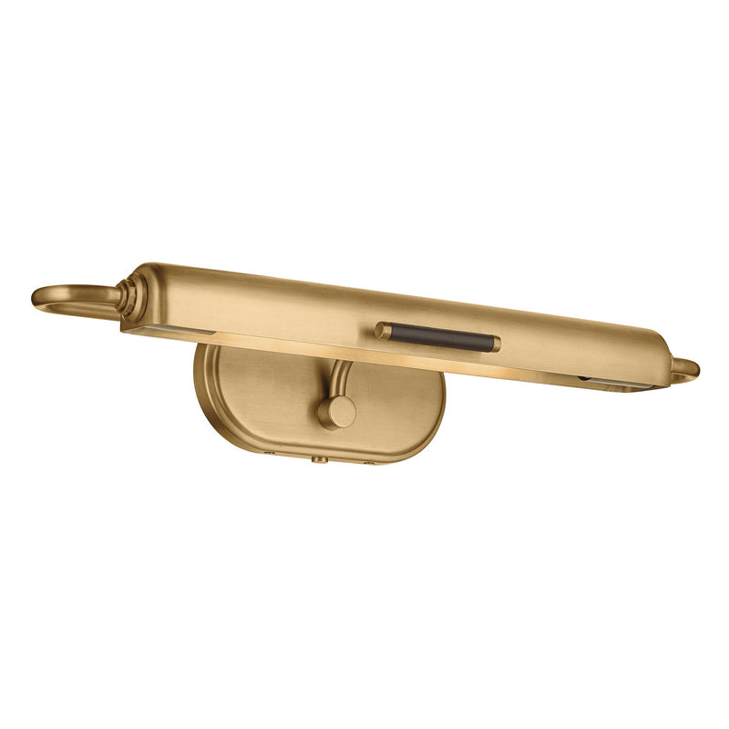 Kichler 52818LBR LED Picture Light, Lacquered Brass