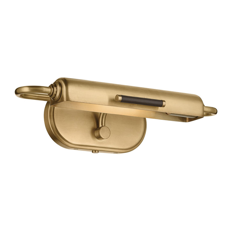 Kichler 52819LBR LED Picture Light, Lacquered Brass