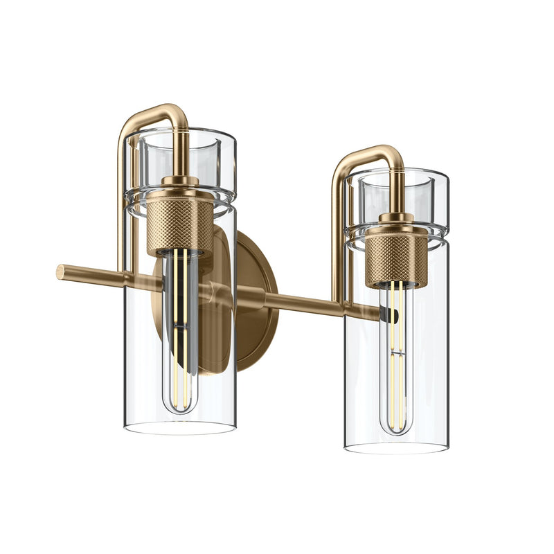 Kichler 55251CPZ Two Light Bath, Champagne Bronze