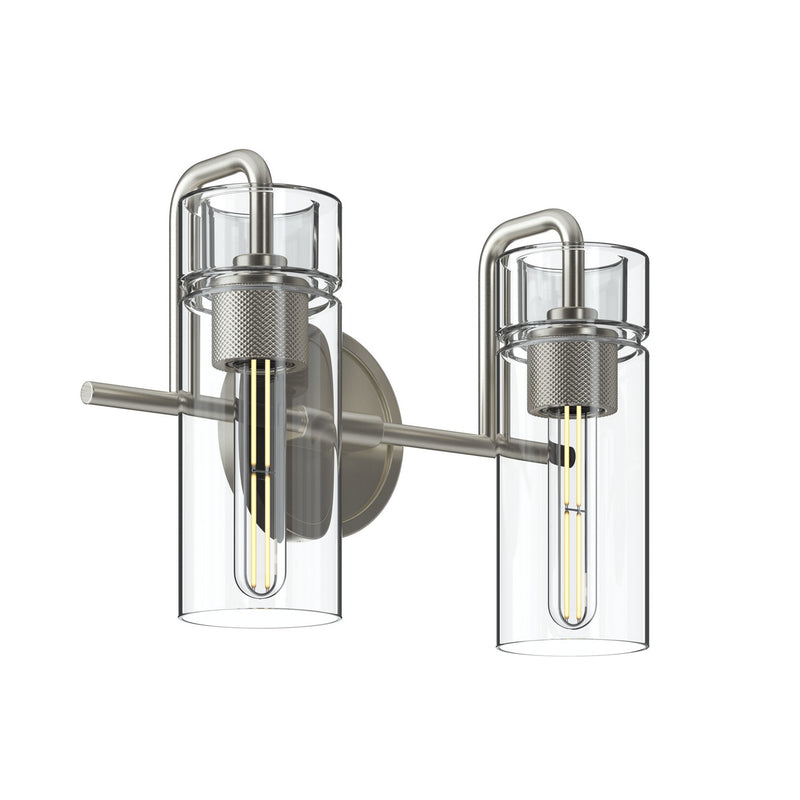 Kichler 55251NI Two Light Bath, Brushed Nickel