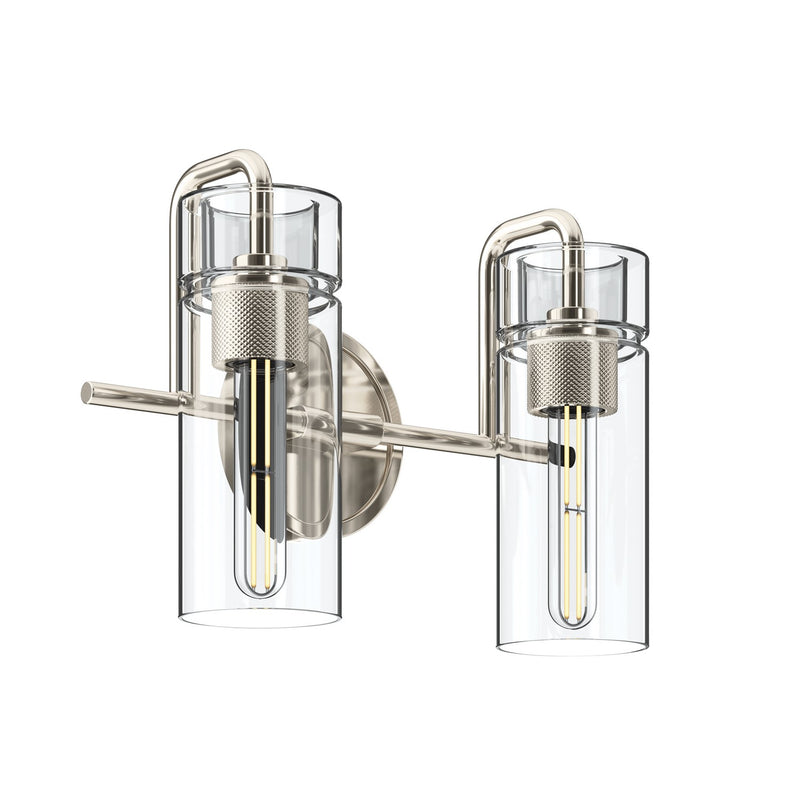 Kichler 55251PN Two Light Bath, Polished Nickel