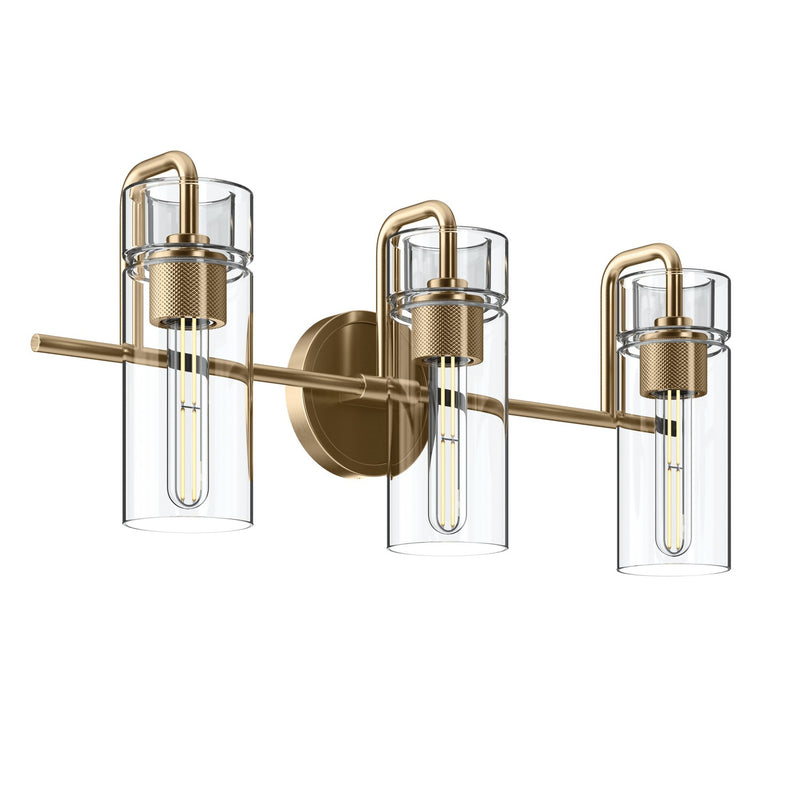Kichler 55252CPZ Three Light Bath, Champagne Bronze
