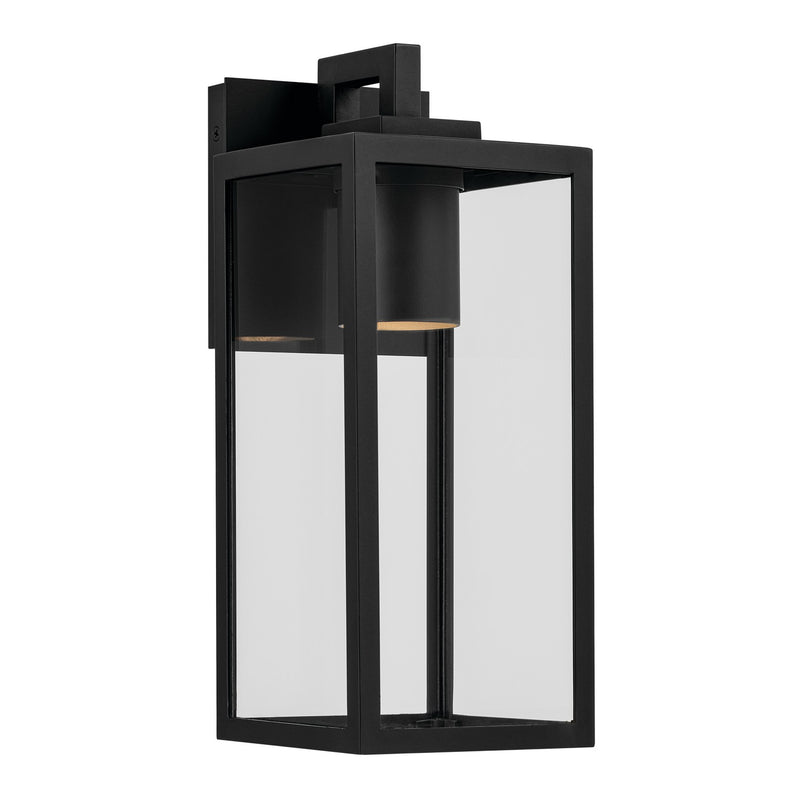 Kichler 59111BKTDS One Light Outdoor Wall Mount, Textured Black