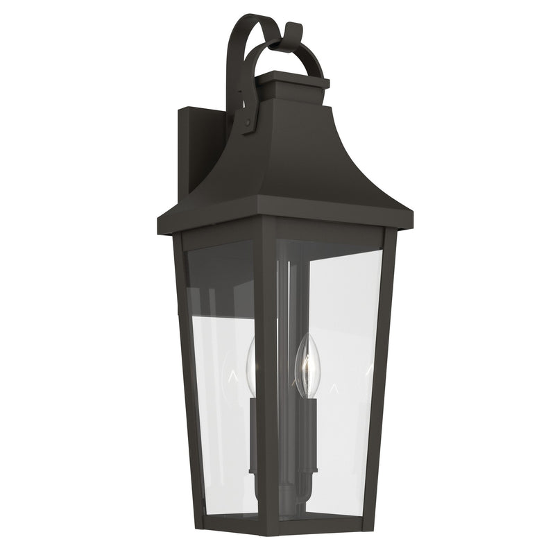 Kichler 59195OZ Two Light Outdoor Wall Mount, Olde Bronze