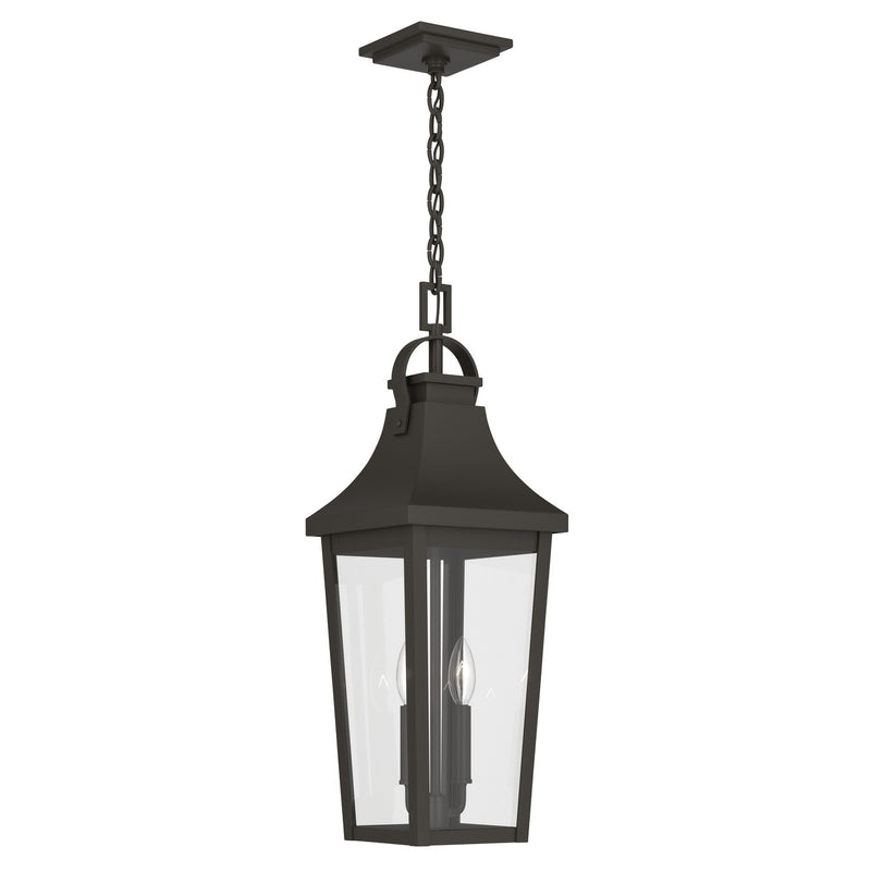 Kichler 59198OZ Two Light Outdoor Pendant, Olde Bronze
