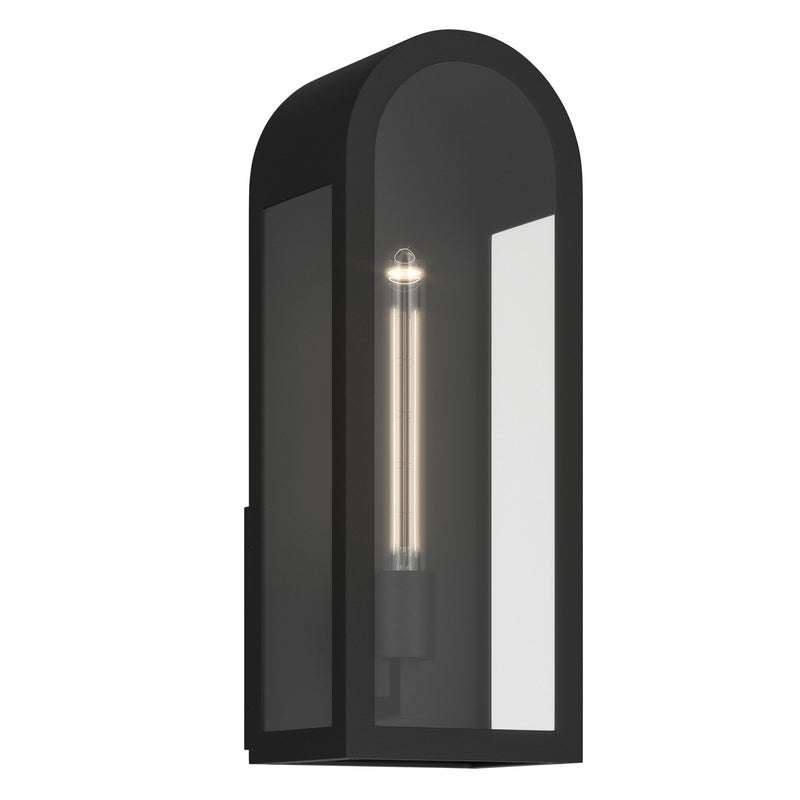 Kichler 59201BKT One Light Outdoor Wall Mount, Textured Black