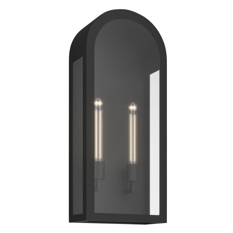 Kichler 59203BKT Two Light Outdoor Wall Mount, Textured Black