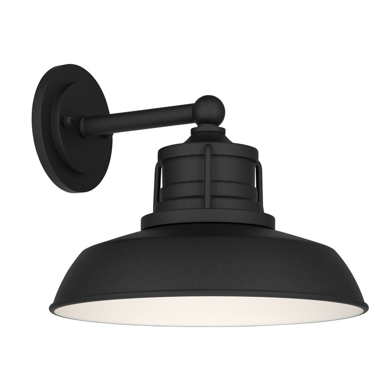 Kichler 59205BKT One Light Outdoor Wall Mount, Textured Black