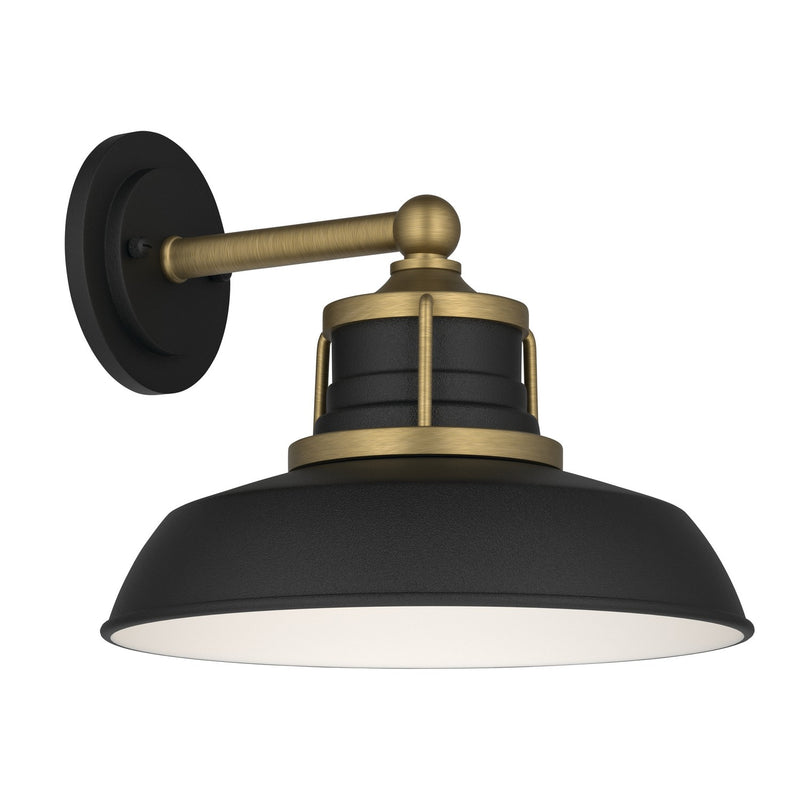 Kichler 59206NBR One Light Outdoor Wall Mount, Natural Brass
