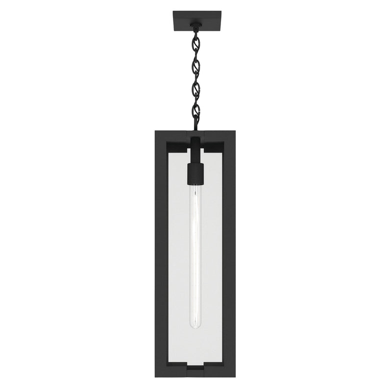 Kichler 59212BKT One Light Outdoor Pendant, Textured Black