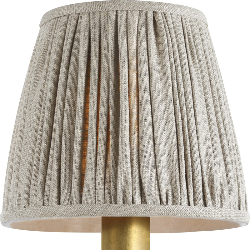 Visual Comfort Signature VCCS21-422-6 Shade, Pleated Natural Linen