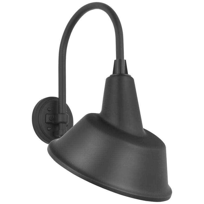Visual Comfort Signature TOB 2814MBK/S3-MBK LED Barn Light, Matte Black