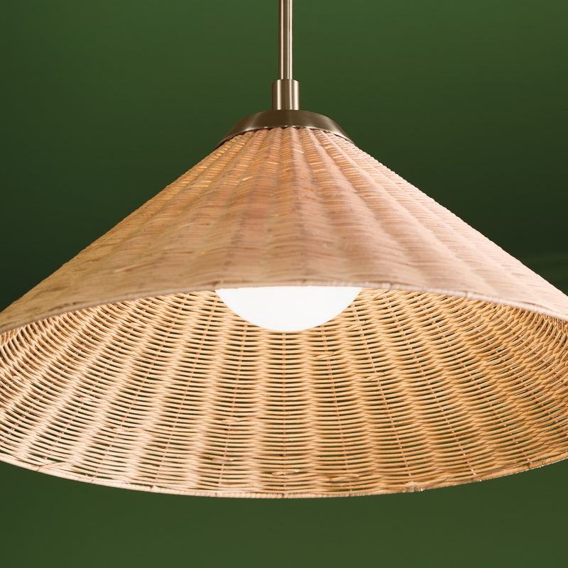 Kichler 52730CPZ LED Pendant/Semi Flush, Champagne Bronze