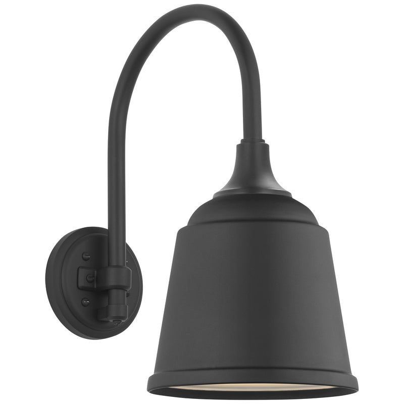 Visual Comfort Signature TOB 2814MBK/S5-MBK LED Barn Light, Matte Black