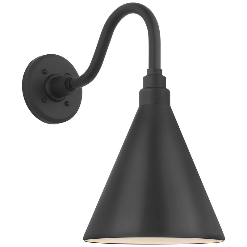 Visual Comfort Signature TOB 2816MBK/S10-MBK LED Barn Light, Matte Black