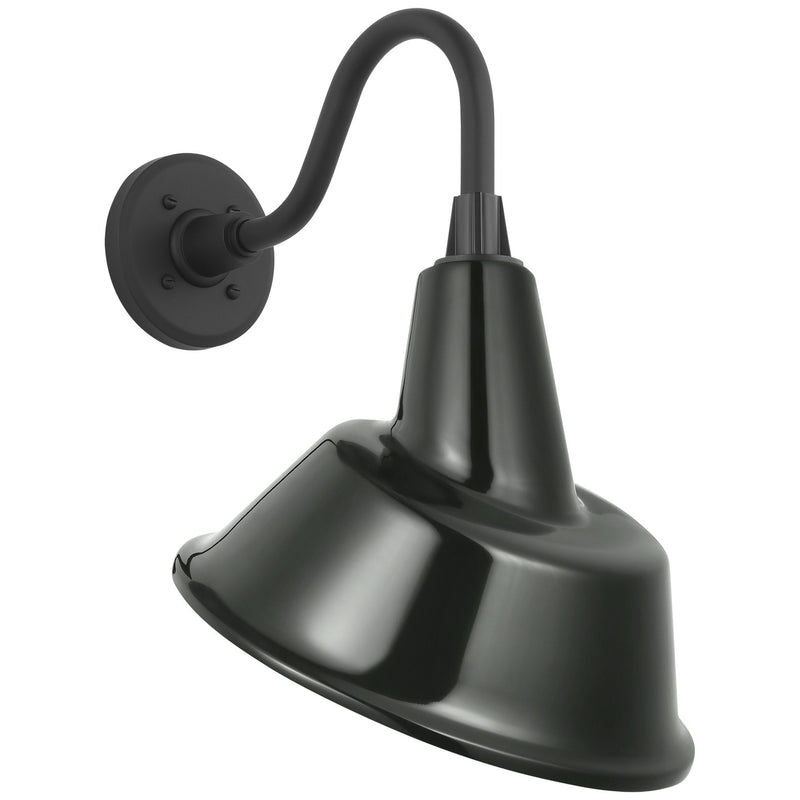 Visual Comfort Signature TOB 2816MBK/S3-G LED Barn Light, Matte Black