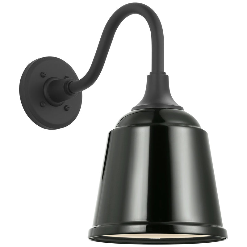 Visual Comfort Signature TOB 2816MBK/S5-G LED Barn Light, Matte Black