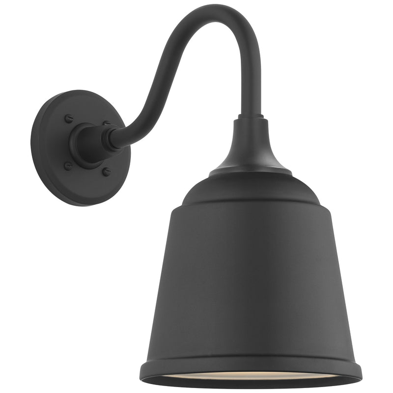 Visual Comfort Signature TOB 2816MBK/S5-MBK LED Barn Light, Matte Black