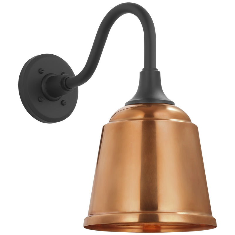 Visual Comfort Signature TOB 2816MBK/S5-SC LED Barn Light, Matte Black