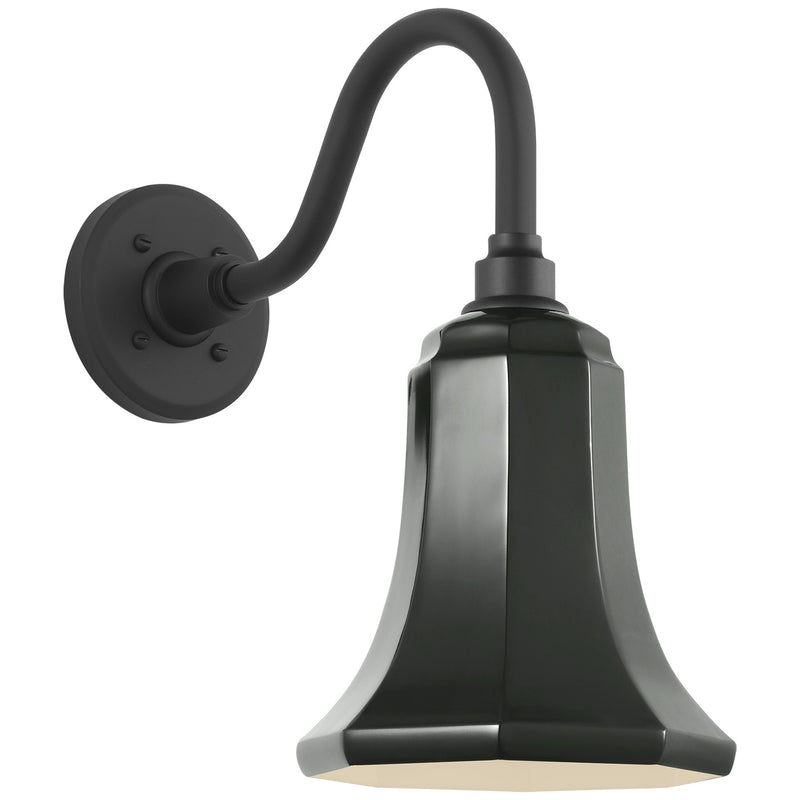 Visual Comfort Signature TOB 2816MBK/S8-G LED Barn Light, Matte Black