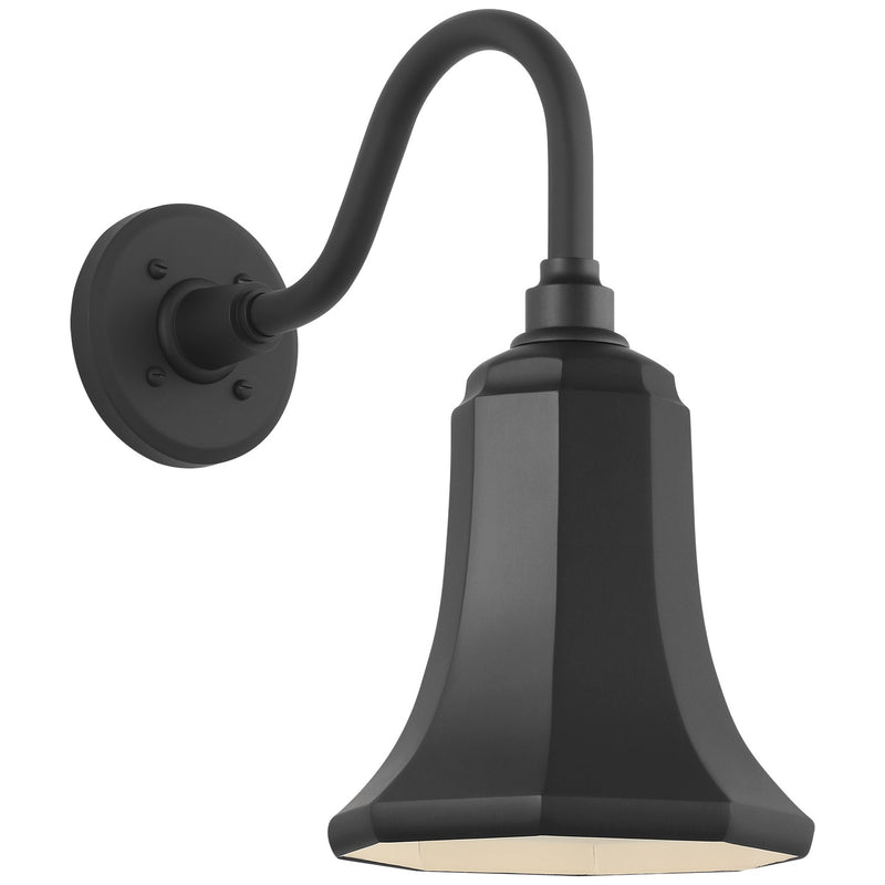 Visual Comfort Signature TOB 2816MBK/S8-MBK LED Barn Light, Matte Black