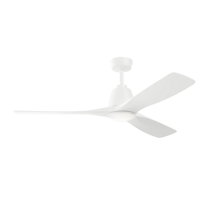 Kichler 300054-MWH 54" Ceiling Fan, Matte White