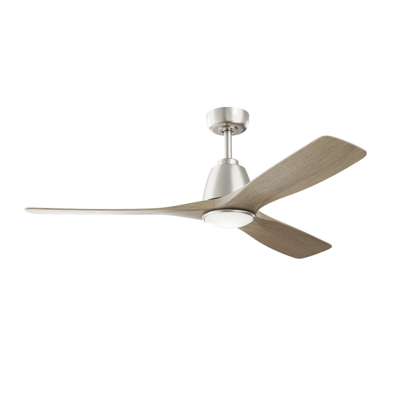 Kichler 300054-NI 54" Ceiling Fan, Brushed Nickel