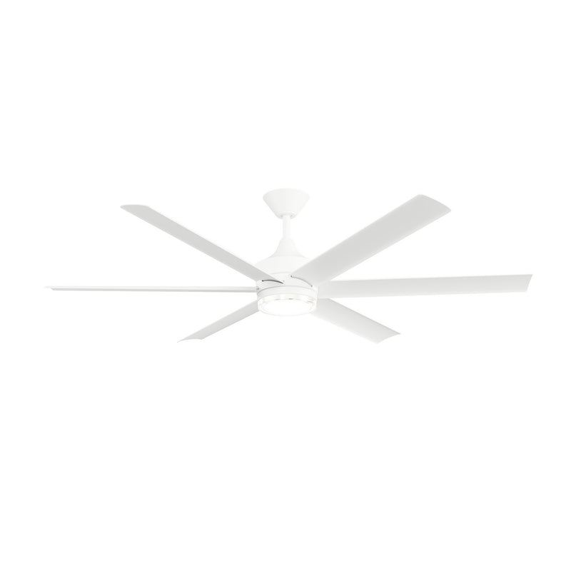 Kichler 310065-MWH 65" Ceiling Fan, Matte White