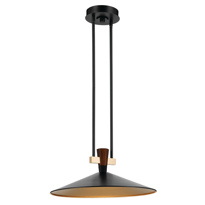 Kichler 52832BKLED LED Pendant, Black