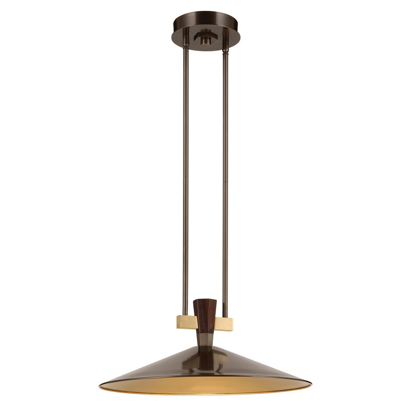 Kichler 52832LBZLED LED Pendant, Lacquered Bronze