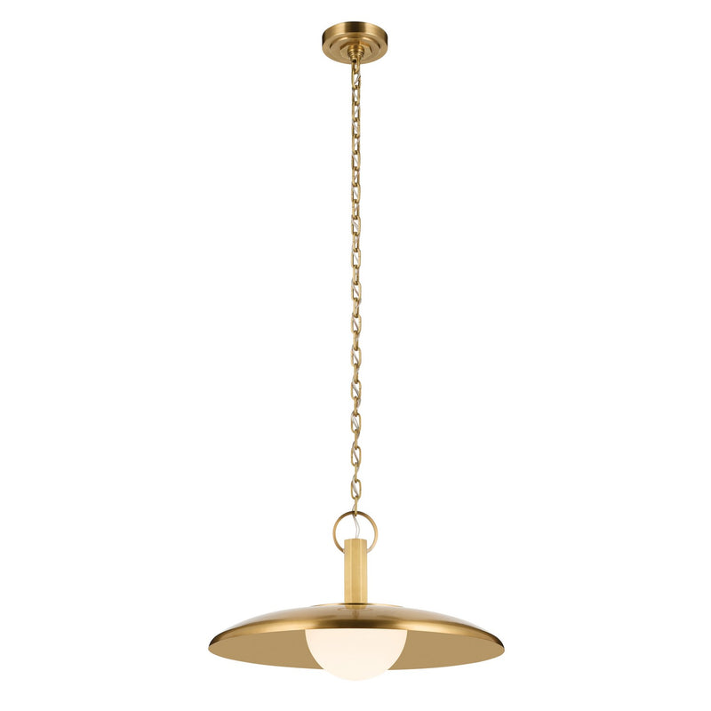 Kichler 52835LBR LED Pendant, Lacquered Brass
