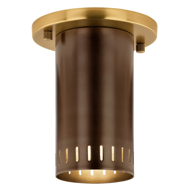 Kichler 52842LBZ LED Flush Mount, Lacquered Bronze