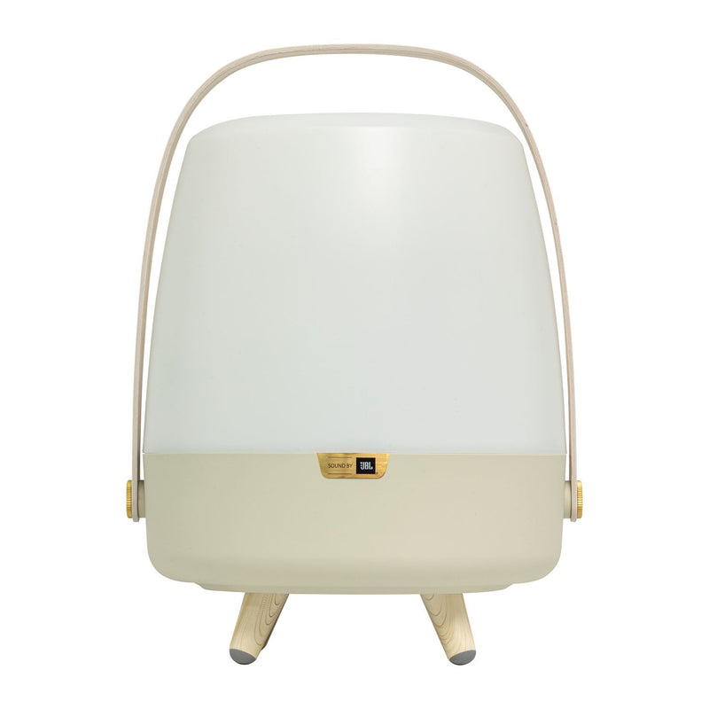 Adesso Home 1201-12 LED Speaker Lamp, Sand - Natural Beige