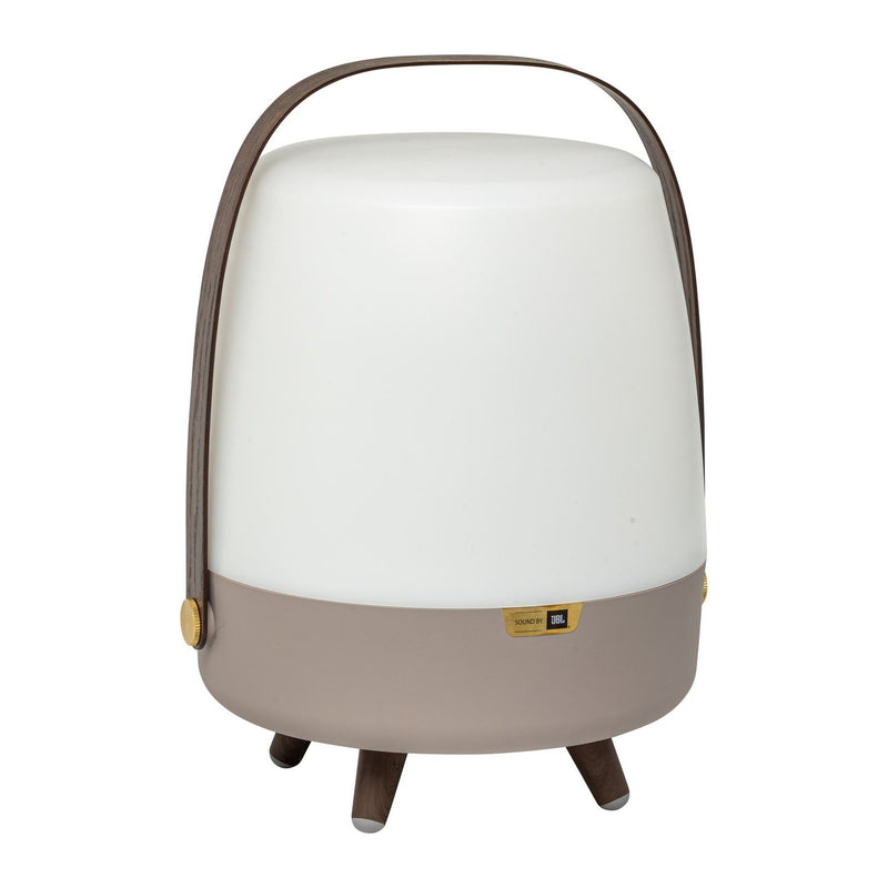 Adesso Home 1201-15 LED Speaker Lamp, Earth - Light Brown/Taupe